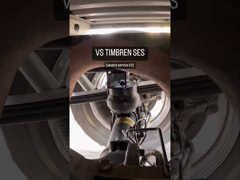 Stock Bumpstop VS Timbren SES Severe Service Kit💪🏽 #Timbren #TimbrenSES #youtubeshorts #shorts #reels
