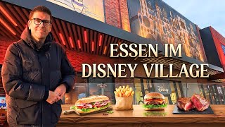 DAS sind die besten Restaurants im Disney Village! 🍔 Disneyland Paris 