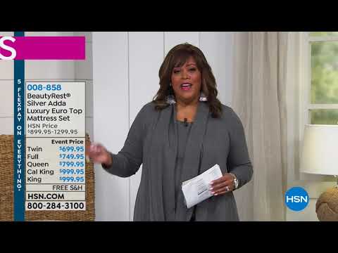 HSN | Beautyrest Mattresses 01.20.2019 - 03 AM