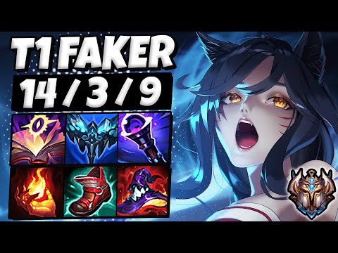 T1 Faker Ahri MID vs Irelia - Patch 12.4 Korea Challenger ✅