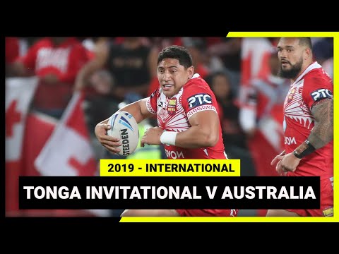NRL Highlights | Tonga Invitational v Australia | Full Match Replay | Test, 2019 | Internationals