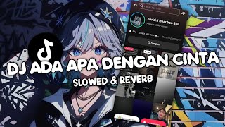 Download lagu DJ ADA APA DENGAN CINTA MENGKANE SLOWED & REVERB SOUND VIRAL TIKTOK!!!  mp3