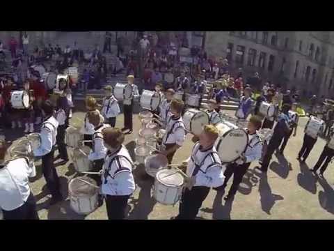 MEI Screaming Eagles Drumline Battle - 2015 Victoria Day Parade