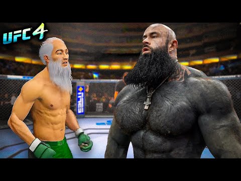 Old Bruce Lee vs. Master Tattoo (EA sports UFC 4)