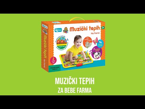 Muzički tepih za bebe FARMA