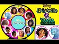 Disney Encanto VS Raya And The Last Dragon Spinning Wheel Game