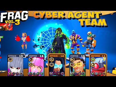 FRAG Pro Shooter Vol.3 - Gameplay Walkthrough part 39 - Cyber Agent Team🤖(iOS,Android)