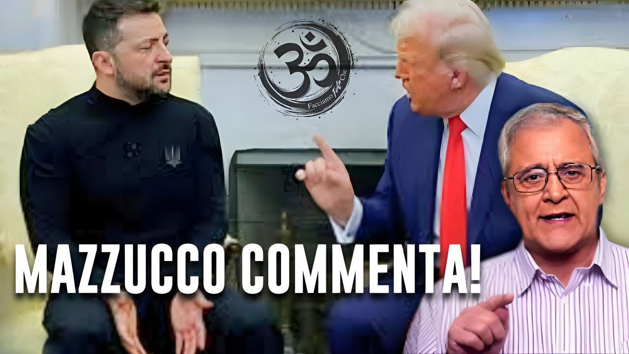 TRUMP umilia ZELENSKY in diretta: MASSIMO MAZZUCCO spiega cosa sta succedendo
