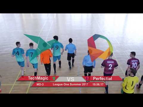 TechMagic 5 - 3 Perfectial (League One Summer 2017, Group Stage Highlights)