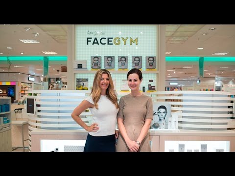 FaceGym: Vic Ceridono experimenta a ginástica facial da Selfridges