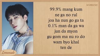 Download lagu WONWOO (SEVENTEEN) 99.9% Easy Lyrics mp3 Download lagu WONWOO (SEVENTEEN) 99.9% Easy Lyrics mp3