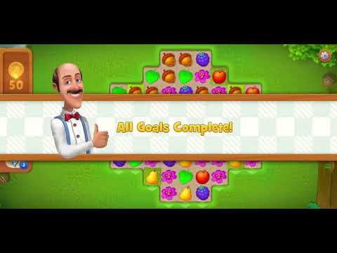 Gardenscapes Level 30 - No Boosters