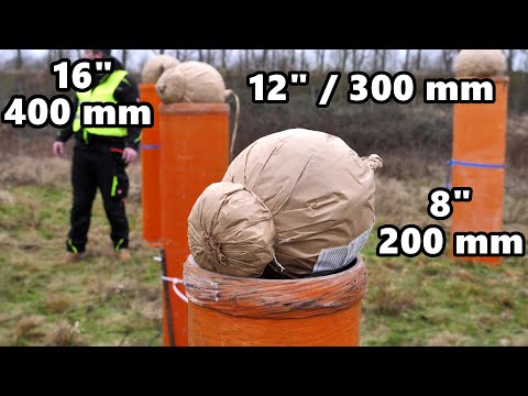 8 Inch, 12 Inch & 16 Inch Shells Comparison [𝟰𝗞]