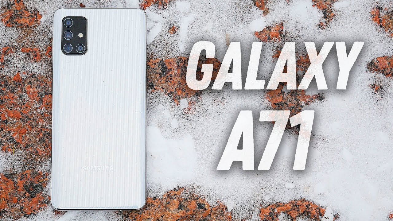 Смартфон Samsung (A715F) Galaxy A71 128Gb Голубой