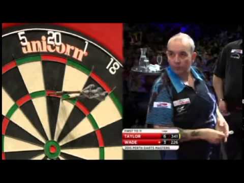 2015 Perth Darts Masters Final Taylor vs Wade