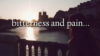 Bitterness and pain | Status Quotes #Deep Quote About Hope | Life Experience Quotes
