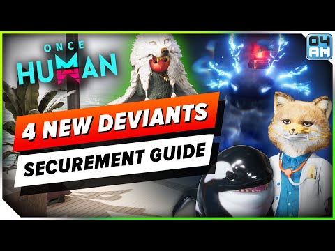 Once Human - Get ALL 4 NEW Deviations in Once Human FAST + RARE Zapamander Guide