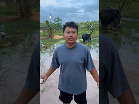 BANJIRRR‼️AIRNYA NAIK‼️#minivlog #anakdesa #hiburan #shortvideo #vlog