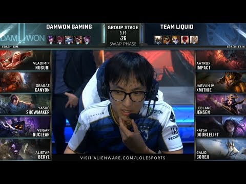 DWG vs TL Highlights Game 2 Worlds 2019 Group D Day 8 | Damwon Gaming vs Team Liquid