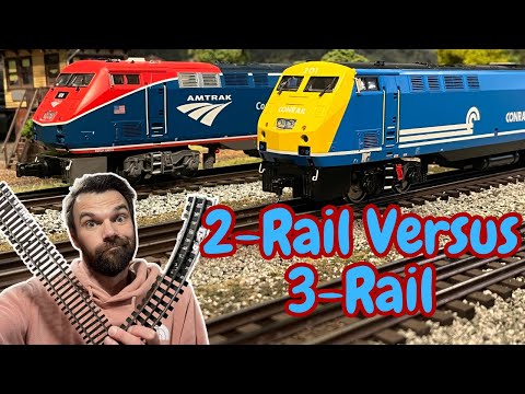 2-Rail versus 3-Rail | New Atlas Conrail P42!