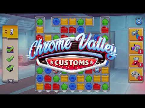 Chrome Valley Customs Level 228 - NO BOOSTERS GAMEPLAY + FULL STORY 🚘🔧 | SKILLGAMING ✔️