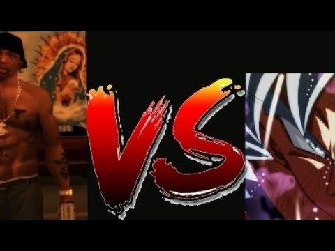 Cj Se Encuentra Con Goku Afuera De Su Casa