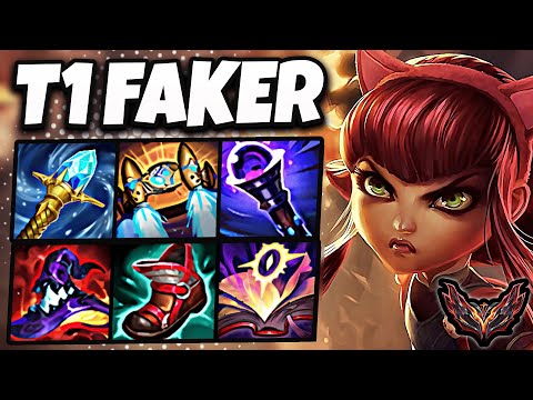 T1 Faker Annie vs Tristana [ MID ] Korea Grandmaster Patch 13.12 ✅