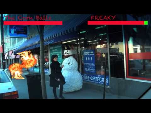 Scary Snowman Prank Fatality