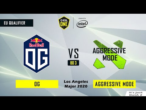 OG vs Aggressive Mode | ESL ONE Los Angeles Major 2020 | DotA 2