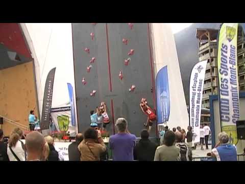 European Youth Cup Chamonix - Speed climbing