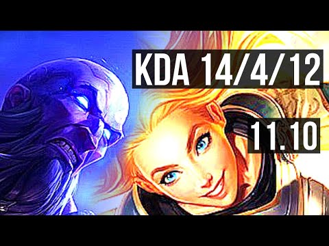 RYZE vs LUX (MID) | Rank 8 Ryze, 14/4/12, Godlike | NA Challenger | v11.10