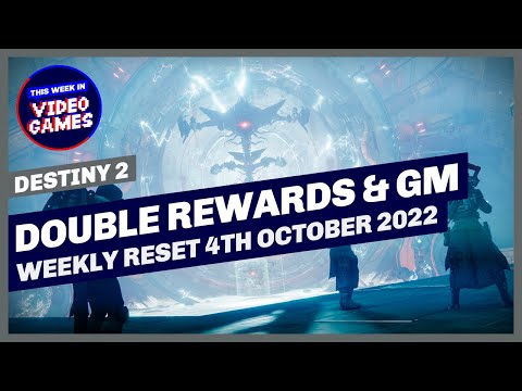 Destiny 2 Weekly Reset -  Grandmasters are back and DOUBLE Nightfall loot! 4th October 2022