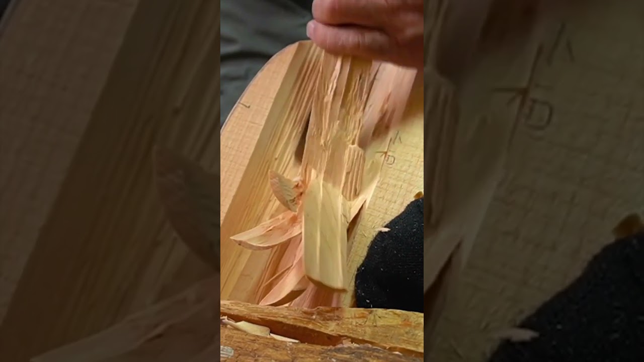 The Process of Creating a Noh Mask. #crafts #shorts #short