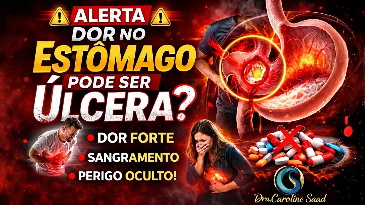 Úlcera Gástrica - O que é, quais os sintomas e quais os riscos?