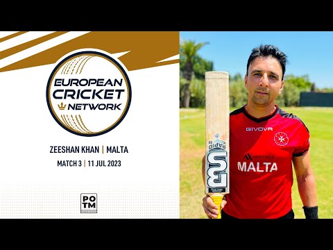POTM: Z.Khan - MAL vs LUX | Highlights | Mdina Cup T20Is | 11 July 2023 | ECN23.026