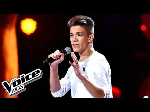 Kuba Szmajkowski – „There's Nothing Holdin' Me Back” – Blind Audition – The Voice Kids Poland