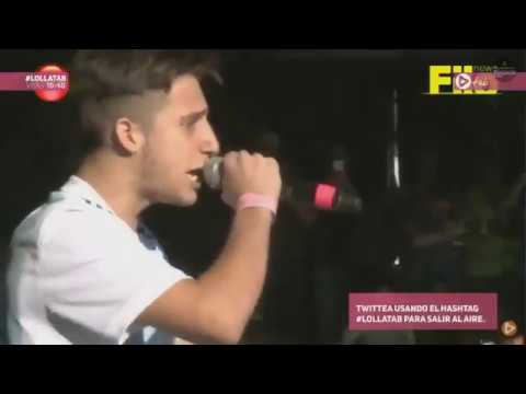 Increible FREESTYLE de WOS en el Lollapalooza