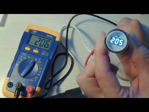 Вольтметры Индикаторы Измерители напряжения 220 V