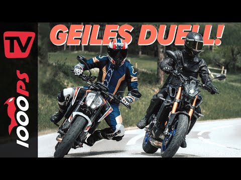 890 Duke R vs MT-09 SP! Leiwander Nakedbike Vergleich mit Yamaha und KTM