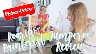 FISHER-PRICE ROARIN' RAINFOREST JUMPEROO REVIEW | #AD