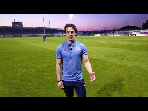 James Brown interview after Drogheda United 1-1 Finn Harps