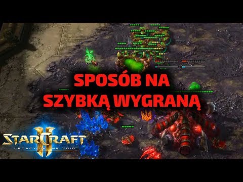 SPOSÓB NA SZYBKĄ WYGRANĄ W ZVZ NA MASTERA - Arcymistrzowskie wyzwanie Zergiem #14 #polecamDzieciom