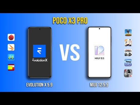 Evolution X 5.9 vs MIUI 12.5.5 on Poco X3 Pro (Benchmark & Gaming Test)
