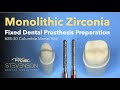 Monolithic Zirconia FDP 28 30 On The Columbia 860 Typodont