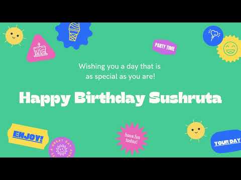 Happy Birthday Sushruta