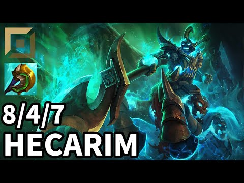 Hecarim Top vs Aatrox - Ranked Master - Patch KR 12.17