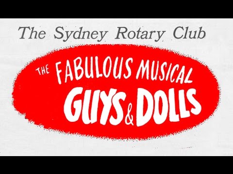 Guys & Dolls - The 1969 Rotary Club Musical