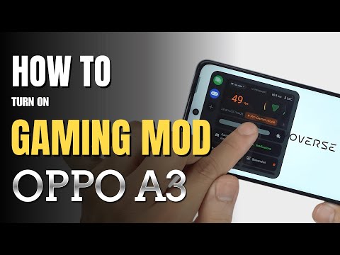 How to enable Game Mode on OPPO A3