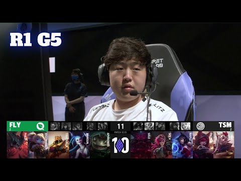 FLY vs TSM - Game 5 | Round 1 Playoffs S12 LCS Summer 2022 | FlyQuest vs TSM G5