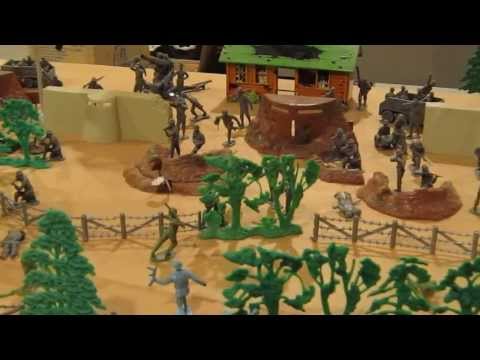 Marx WWII Battleground Europe Playset